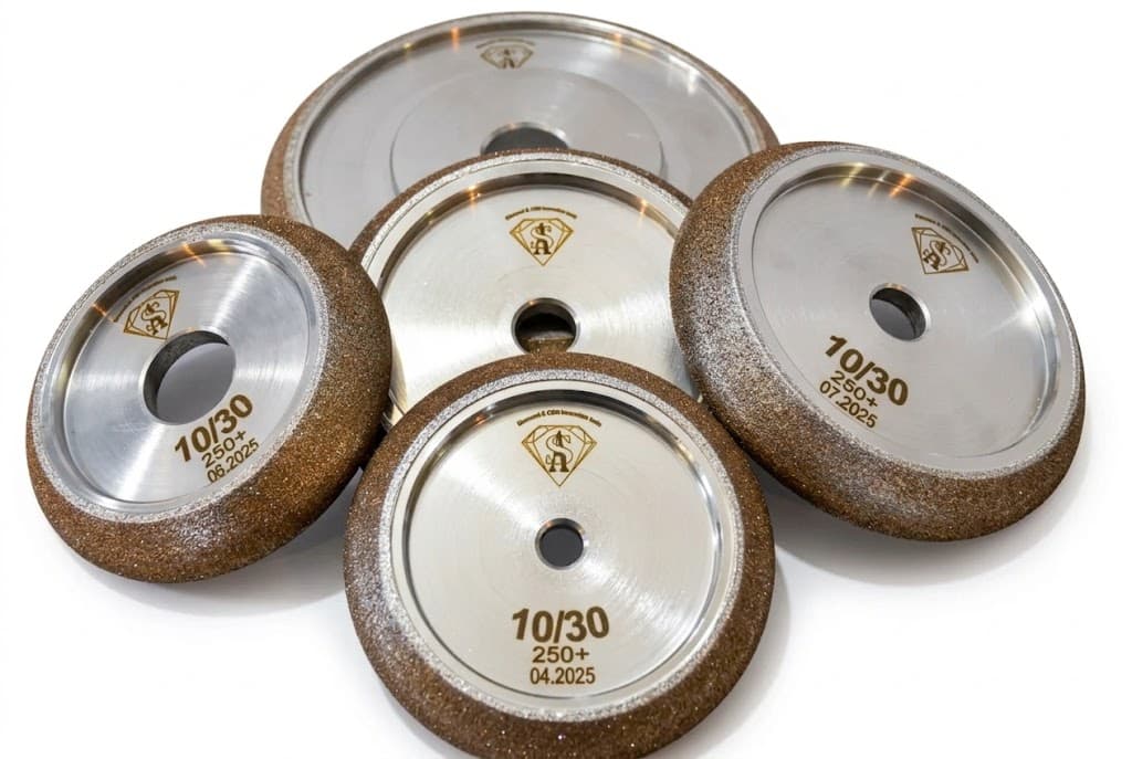 Боразоновий (CBN) круг 203 мм, для повнопрофільного заточування стрічкових пил image